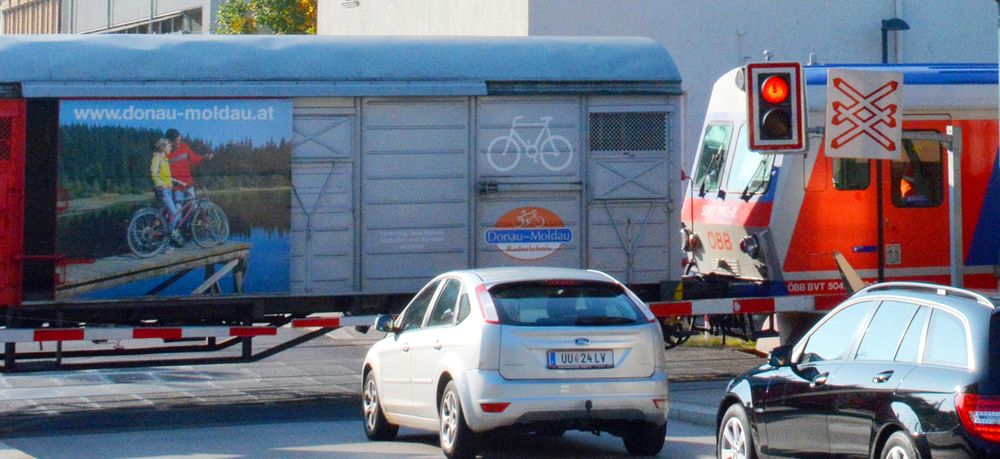 Cycling Passau-Vienna - Railways along the Danube between Passau and Vienna