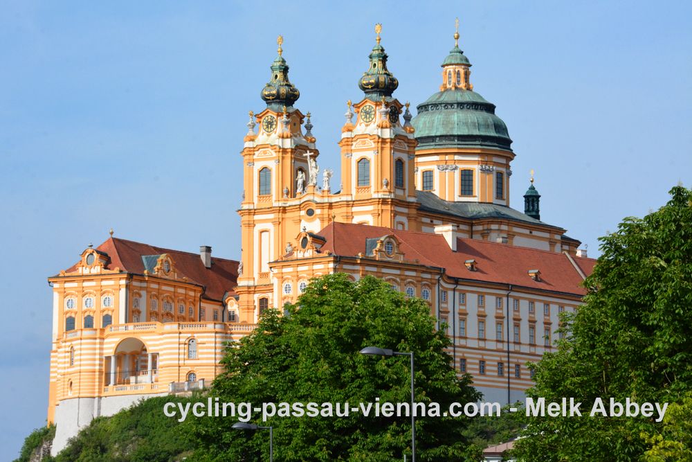Cycling Passau-Vienna - Melk Abbey
