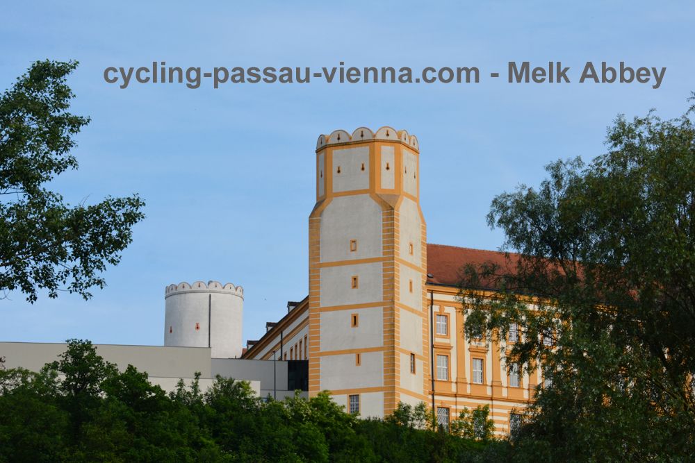 Cycling Passau-Vienna - Melk Abbey